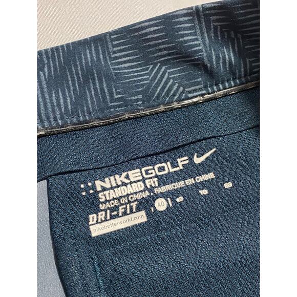 Nike Golf Tour Performance Dri-Fit Shorts Men’s Size 40 Blue Geometric Print - Picture 4 of 8